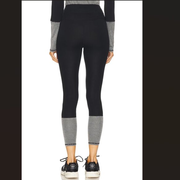 NEW Free People Moonlight Base Layer Leggings Merino Wool in black 1125 4S2 - Picture 4 of 11